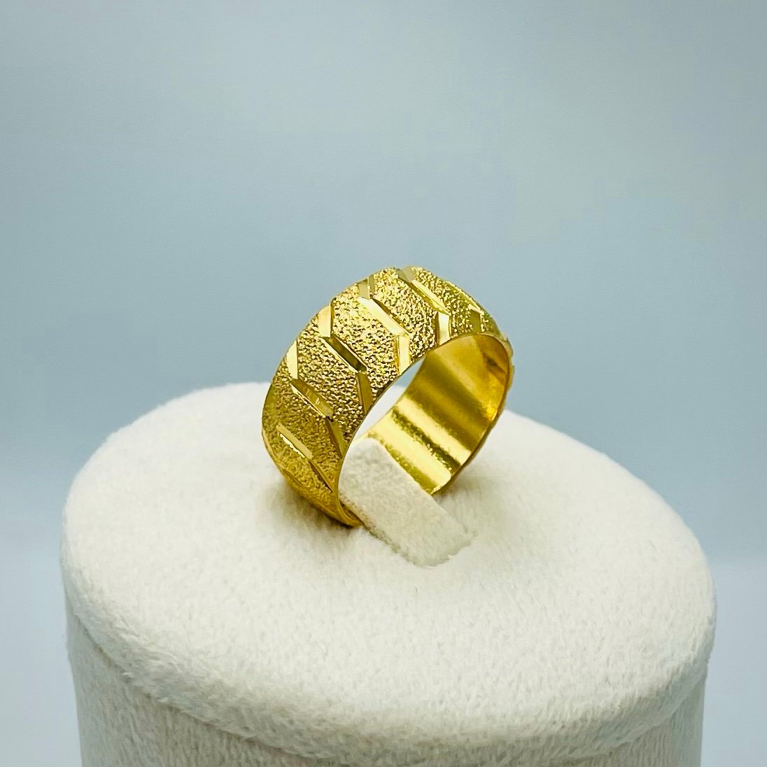 Gold-Plated Stainless Steel Ring - Image 2