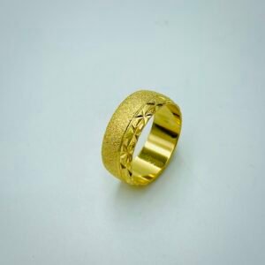 Gold-Plated Stainless Steel Ring