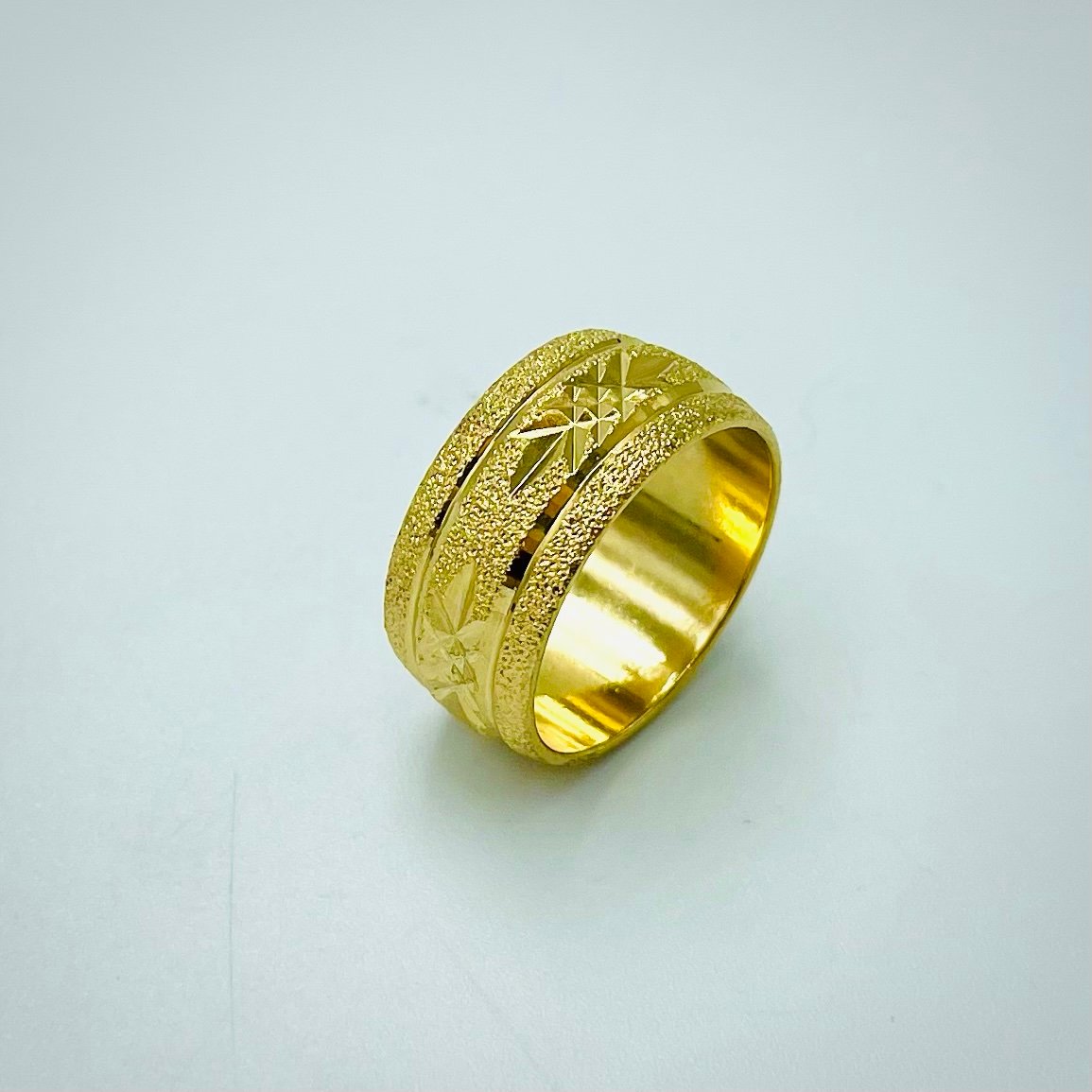 Gold-Plated Stainless Steel Ring